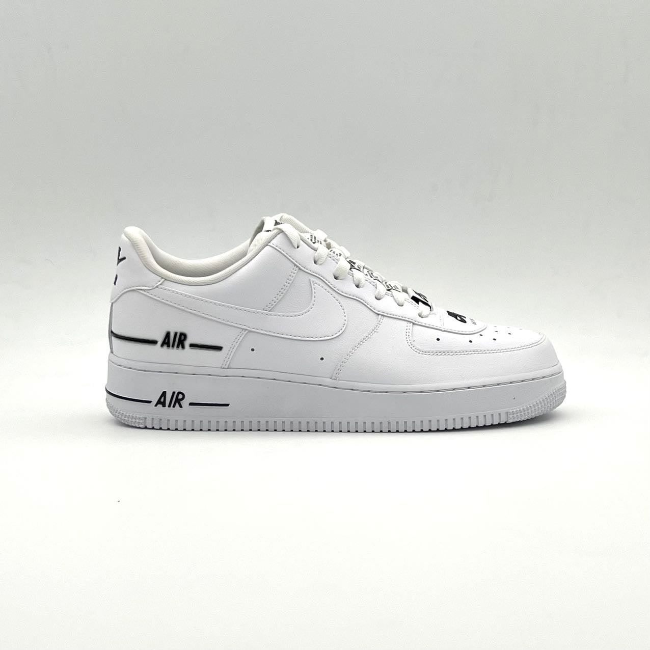 double air low white black