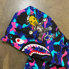 Load image into Gallery viewer, BAPE Purple Space Camo Shark Full Zip Hoodie
