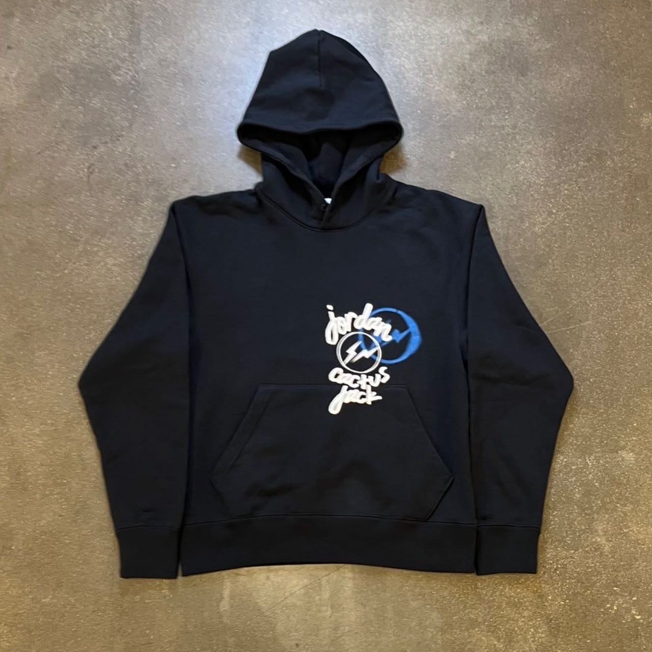 Travis Scott x Jordan x Fragment Black Hoodie â FABULOUS CONSIGNMENT STORE