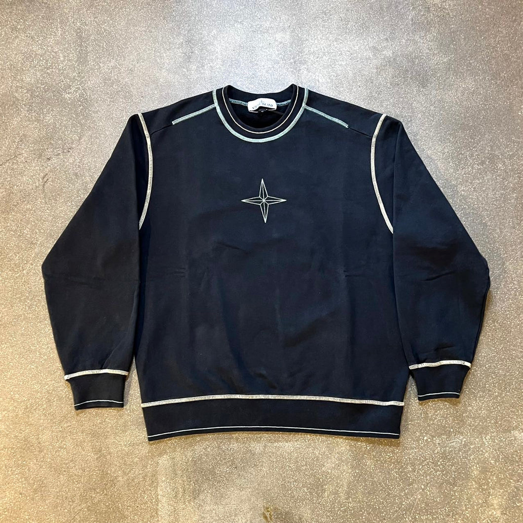 STONE ISLAND Star Embroidered Jumper