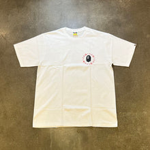 Load image into Gallery viewer, Bape Classic Slogan Ape White Tee
