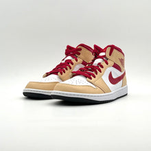 Load image into Gallery viewer, AJ1 Mid Light Curry Cardinal
