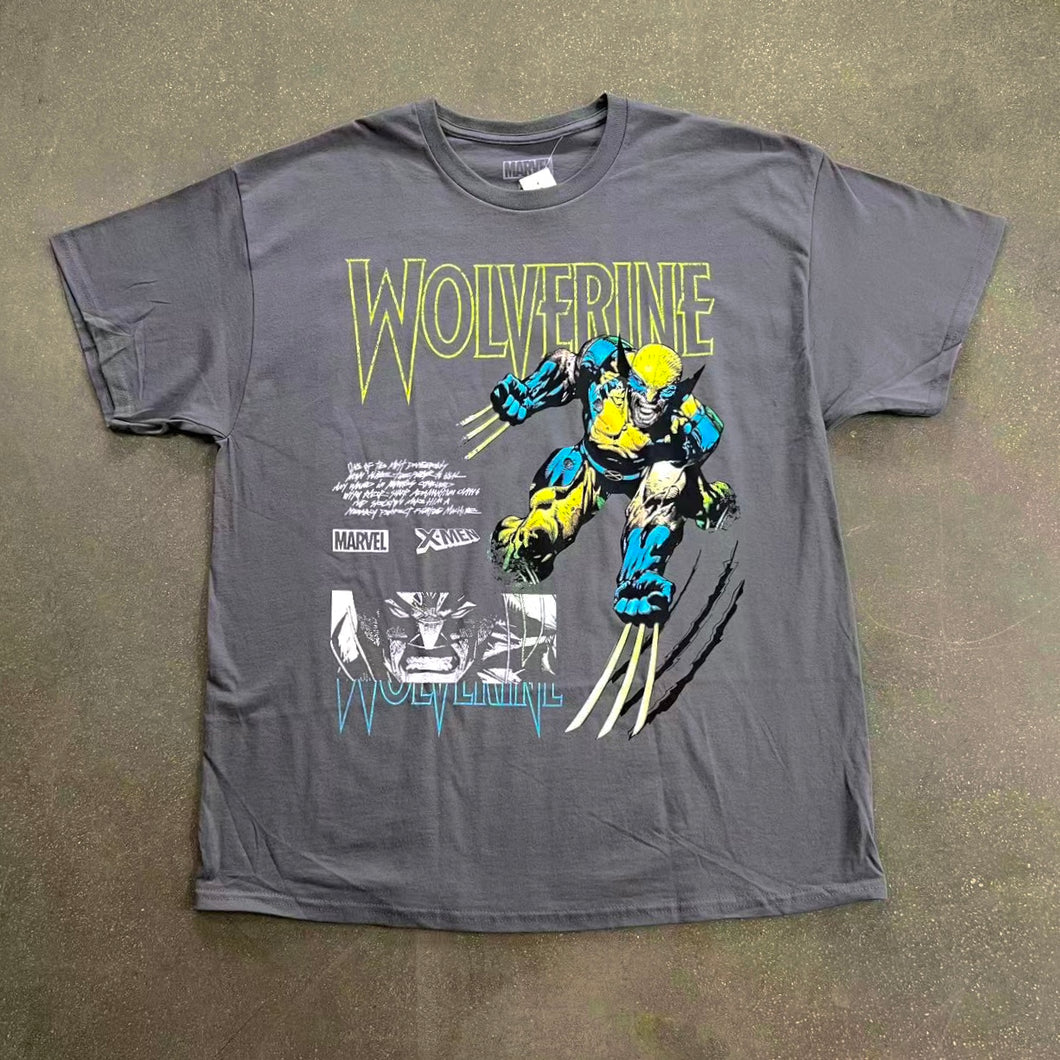 Pacsun Marvel Wolverine Charcoal T-Shirt