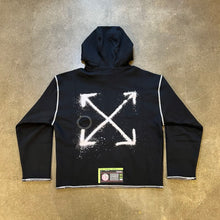 Load image into Gallery viewer, OFF-White x Nike Black Hoodie
