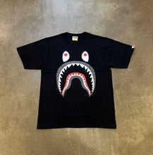 Load image into Gallery viewer, Bape Shark Ponr Black Tee
