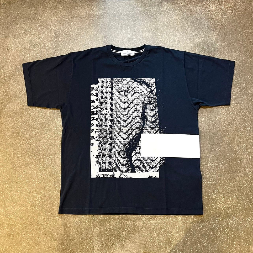 STONE ISLAND Graphic Print Tee