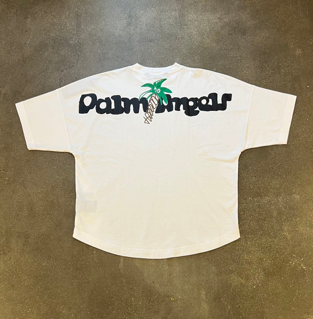 Palm Angels Sketchy White Tee