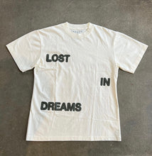 Load image into Gallery viewer, PacSun x Lost In Dreams Puff Oversized Cream Tee
