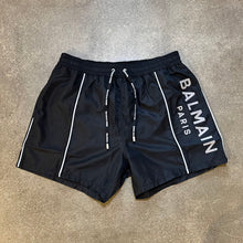 Load image into Gallery viewer, Balmain 3M Swim Black Shorts
