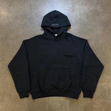 Load image into Gallery viewer, FOG Essentials Black Stretch Limo Hoodie
