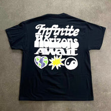 Load image into Gallery viewer, Pacsun Infinite Horizons Black T-Shirt
