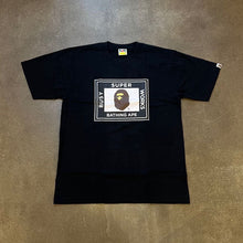 Load image into Gallery viewer, BAPE Super Busy Works Black Tee

