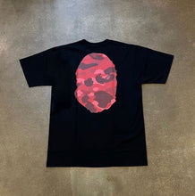 Load image into Gallery viewer, Bape Red Camo Big Ape Head Tee
