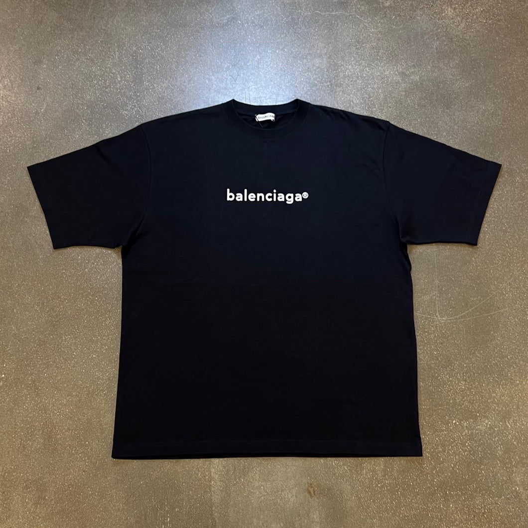 Balenciaga Classic Logo Black Tee