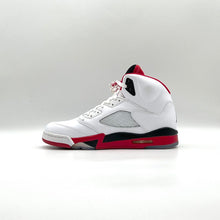 Load image into Gallery viewer, Air Jordan 5 Retro Fire Red Black Tongue 2013
