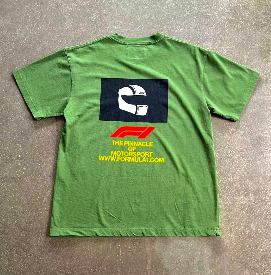 Formula 1 x PacSun Block Oversized Green T-Shirt