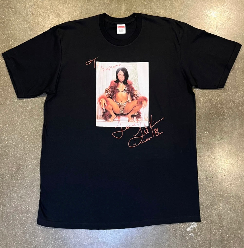 Supreme Lil Kim Tee Black