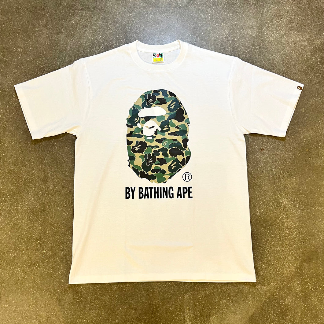 BAPE ABC Camo By Bathing Ape Tee (SS23) White/Green