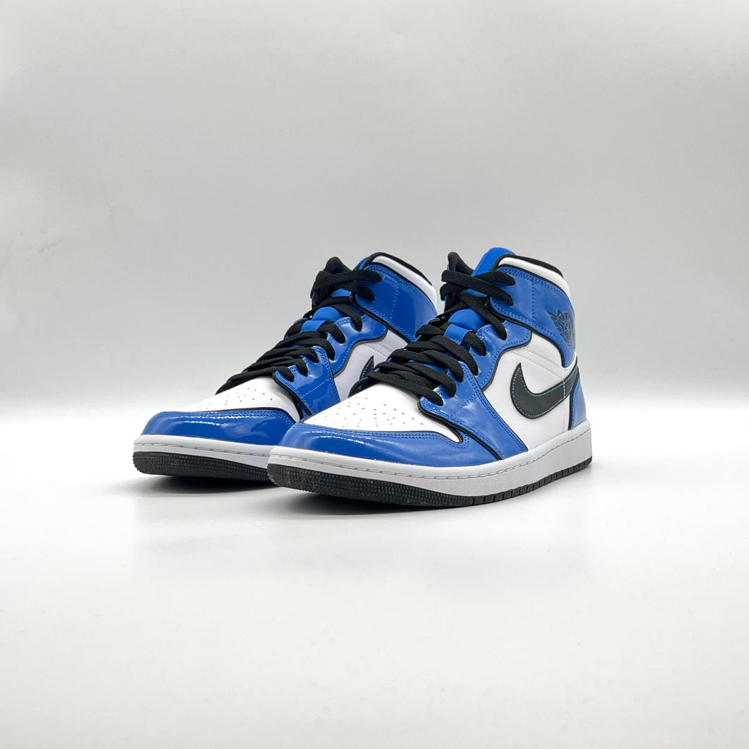 Jordan 1 Mid Signal Blue