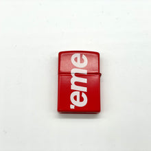 Load image into Gallery viewer, Supreme Logo Zippo Red
