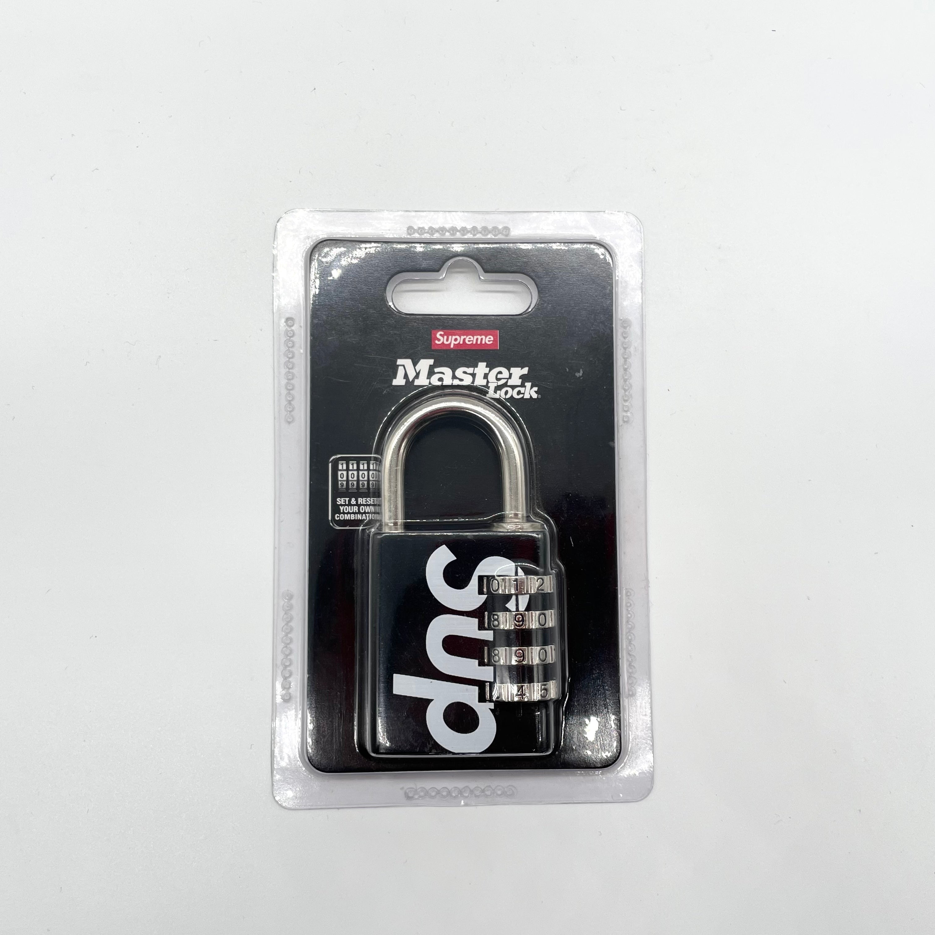 Supreme Masterlock Numeric Lock Black – FABULOUS CONSIGNMENT STORE