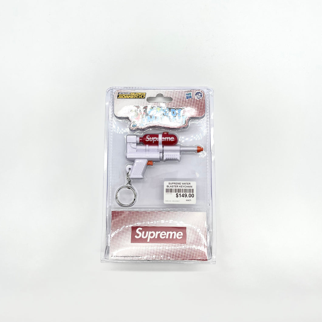 Supreme Super Soaker 50 Water Blaster Keychain White