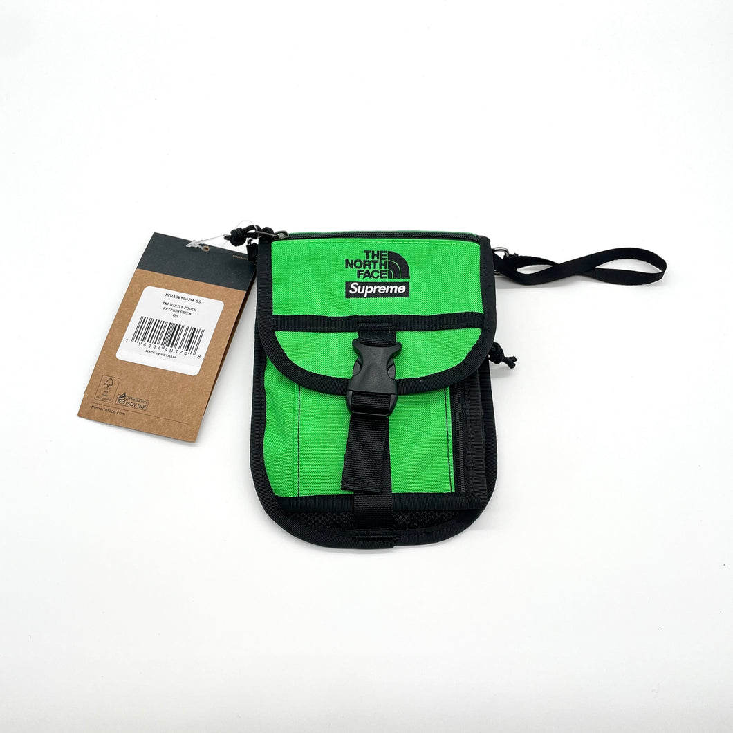 Supreme The North Face RTG Utility Pouch Bright Green
