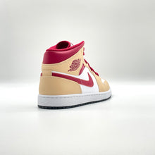 Load image into Gallery viewer, Jordan 1 Mid Beige White Red
