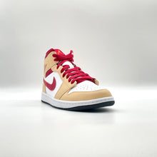 Load image into Gallery viewer, Jordan 1 Mid Beige White Red
