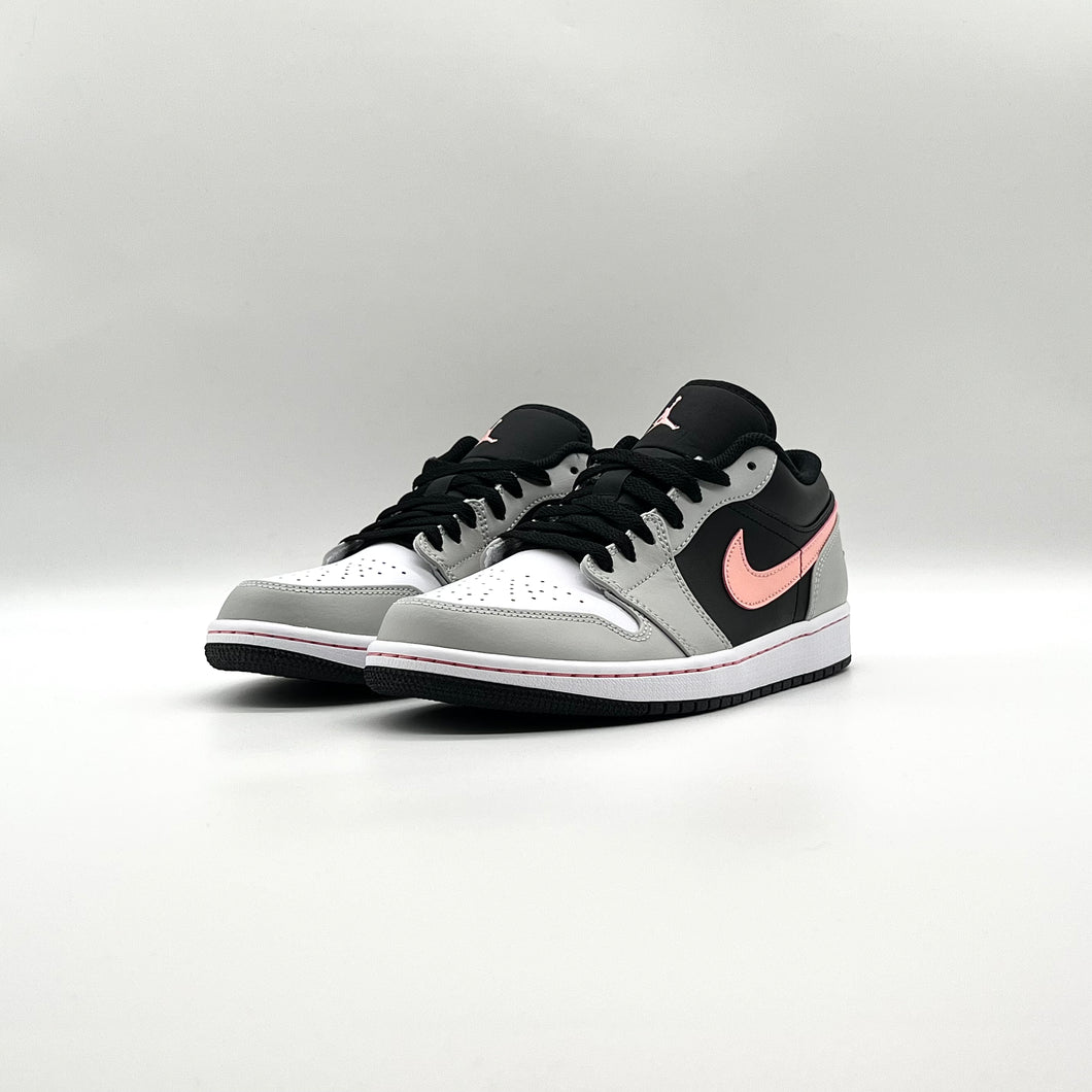 Jordan 1 Low Black Grey Pink