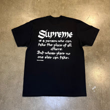 Load image into Gallery viewer, Supreme Person Tee Black
