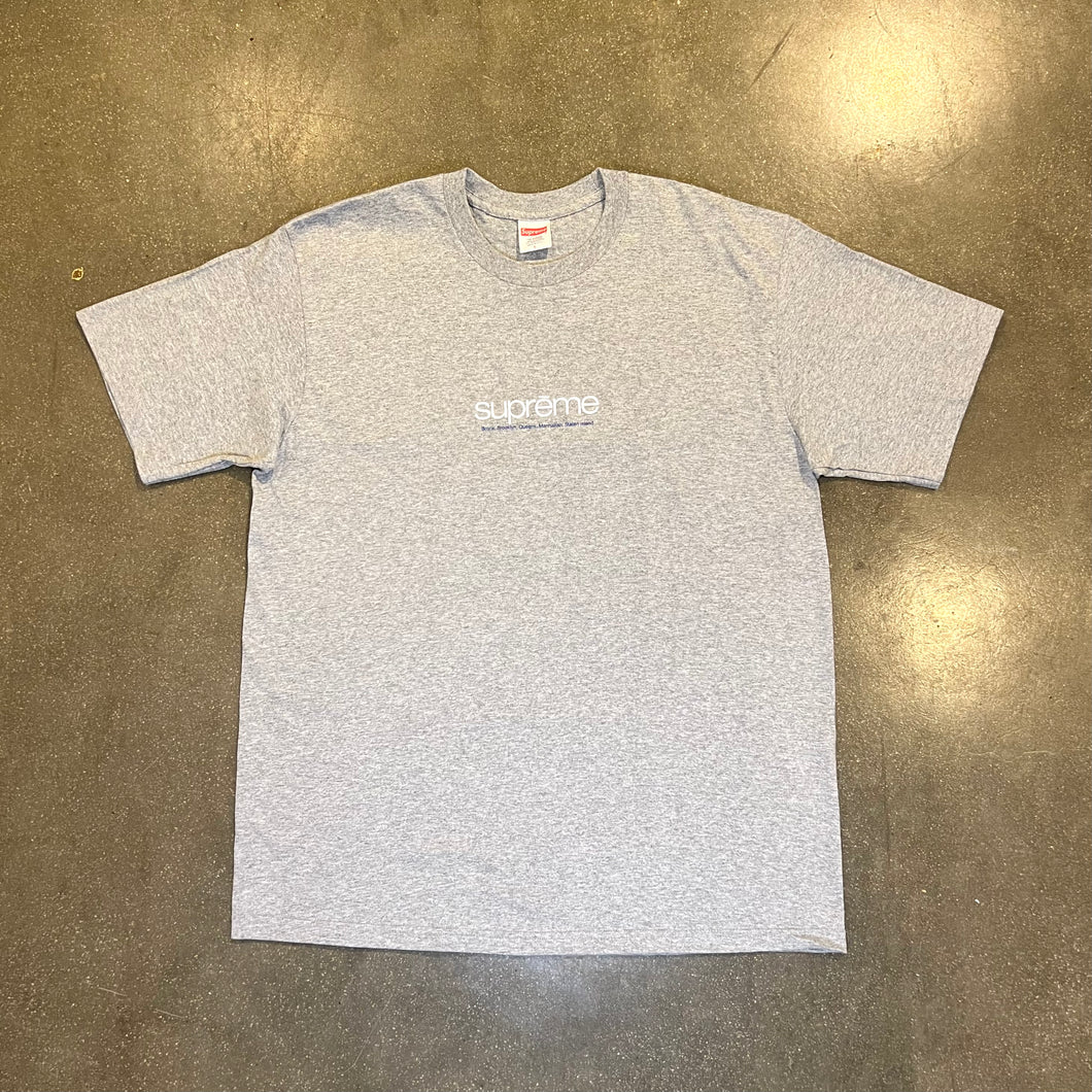 Supreme Five Boroughs Tee Heather Grey