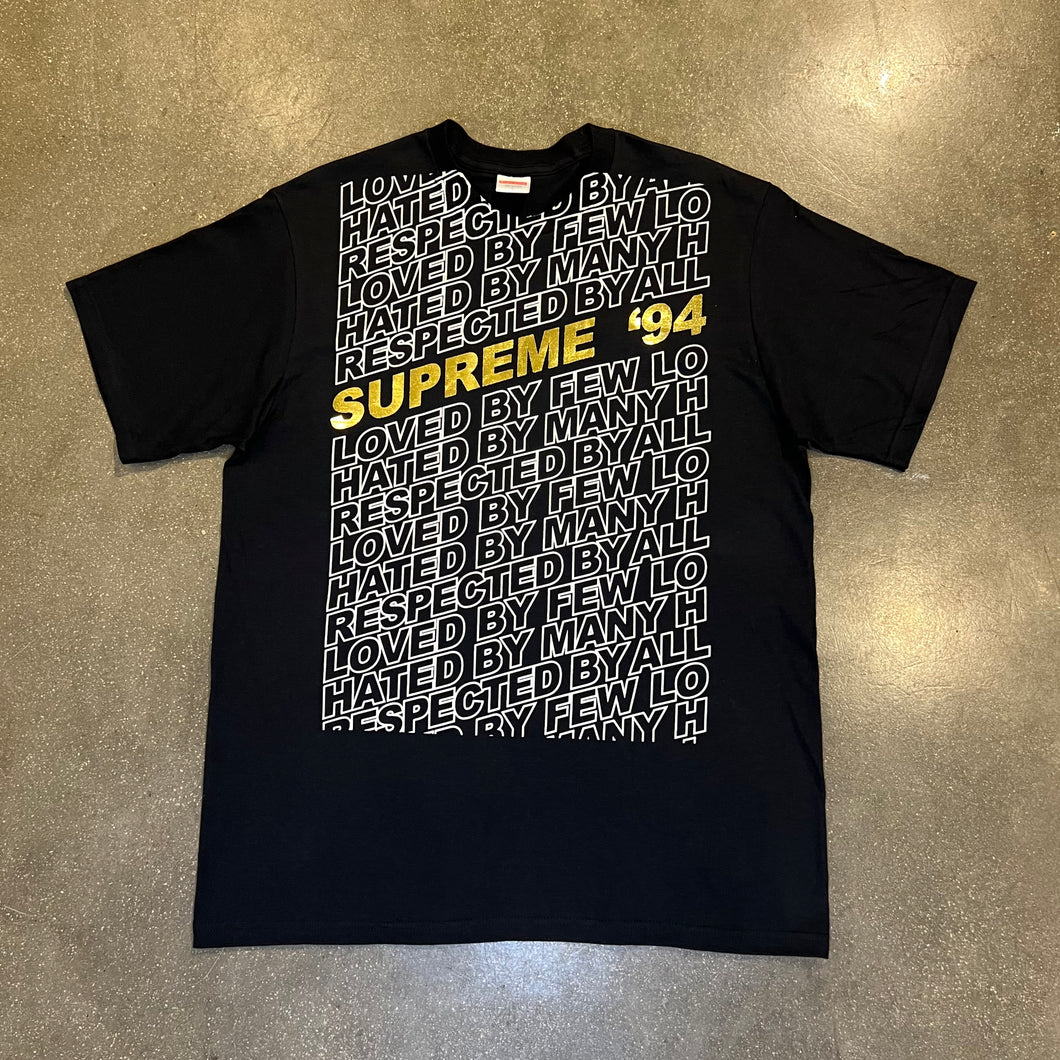 Supreme Respected Tee Black