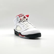Load image into Gallery viewer, Jordan 5 Retro Fire Red Silver Tongue (2020) (GS)
