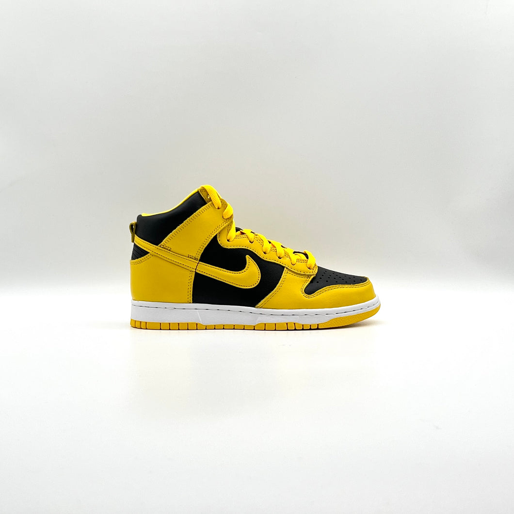 Nike Dunk High Black Varsity Maize