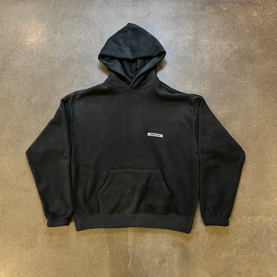 Fear of God FOG Essentials Fleece Pullover Hoodie Black