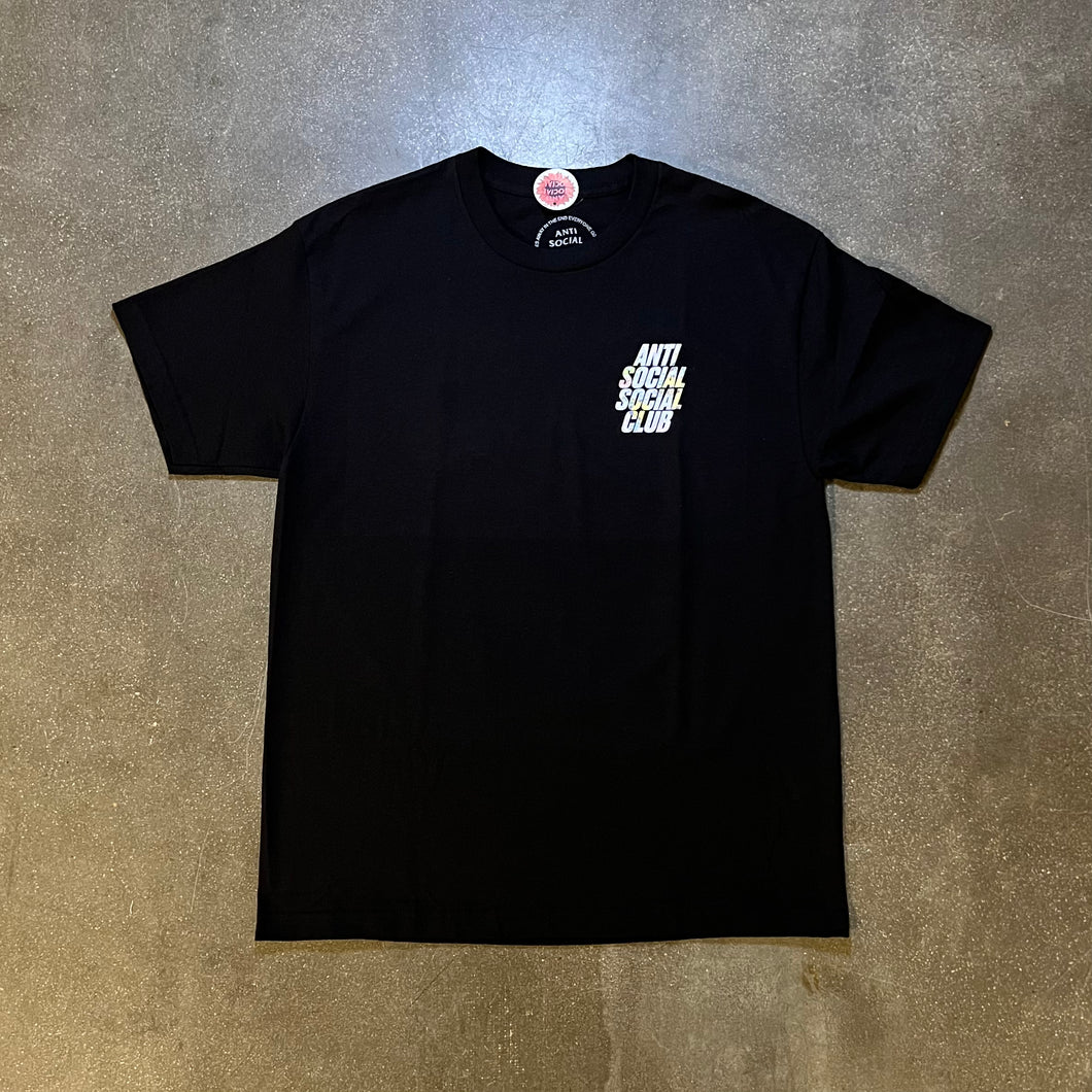 Anti Social Social Club Drop A Pin T-shirt Black