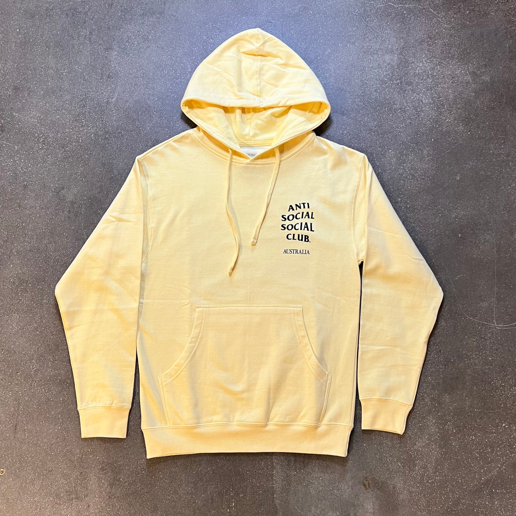 Anti Social Social Club Australia Hoodie Yellow